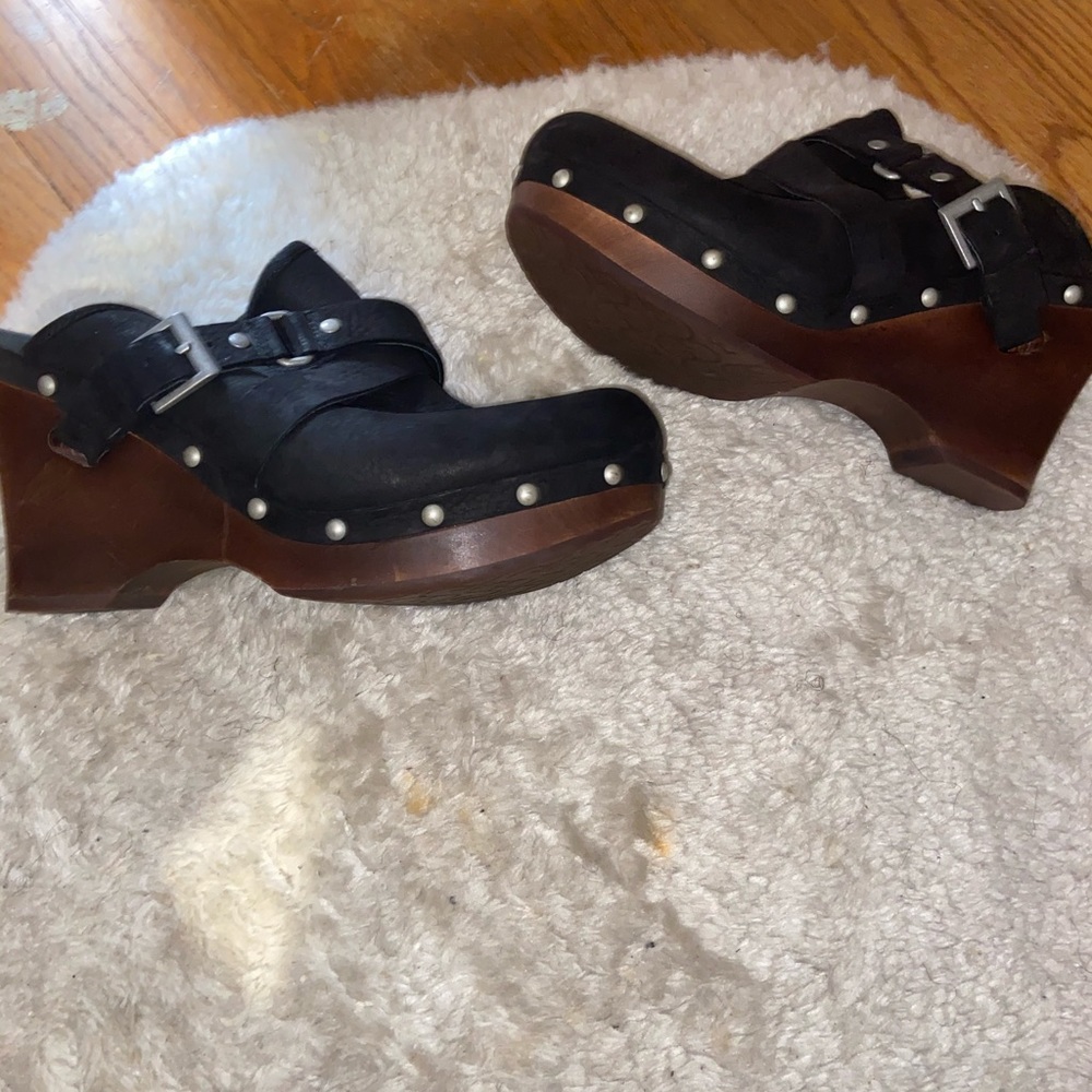 Wedge UGG Mule